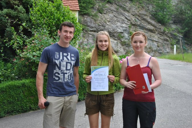 Sensenmähen beim BZ Kirchberg - LJ Hainfeld