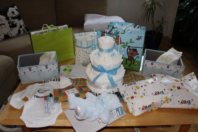 Wir feiern unseren zukünftigen jüngsten Neuzugang - Babyparty