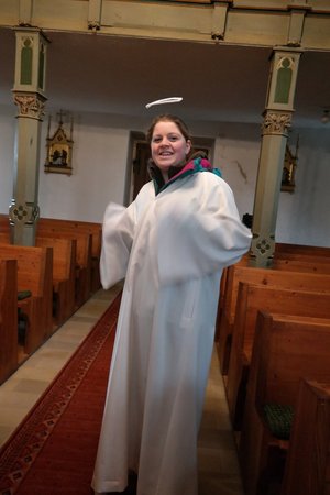 Krippenspiel und Punschstand - Lj Kleinzell