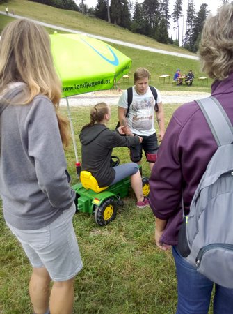 Kinderbetreuung Almwandertag
