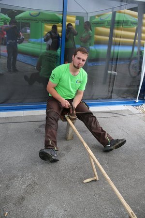 Landesentscheid Sensenmähen