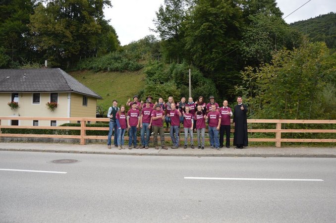 "Ist das Geländer alt, schaffen wir neuen Halt!" - Lj Kleinzell