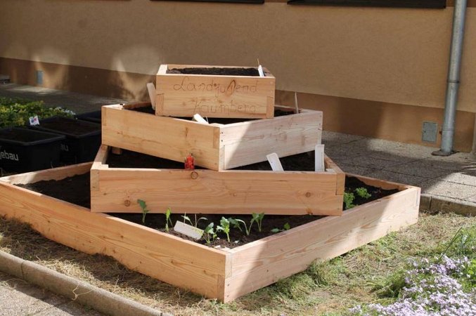 Gemüsepyramide der Landjugend Kaumberg